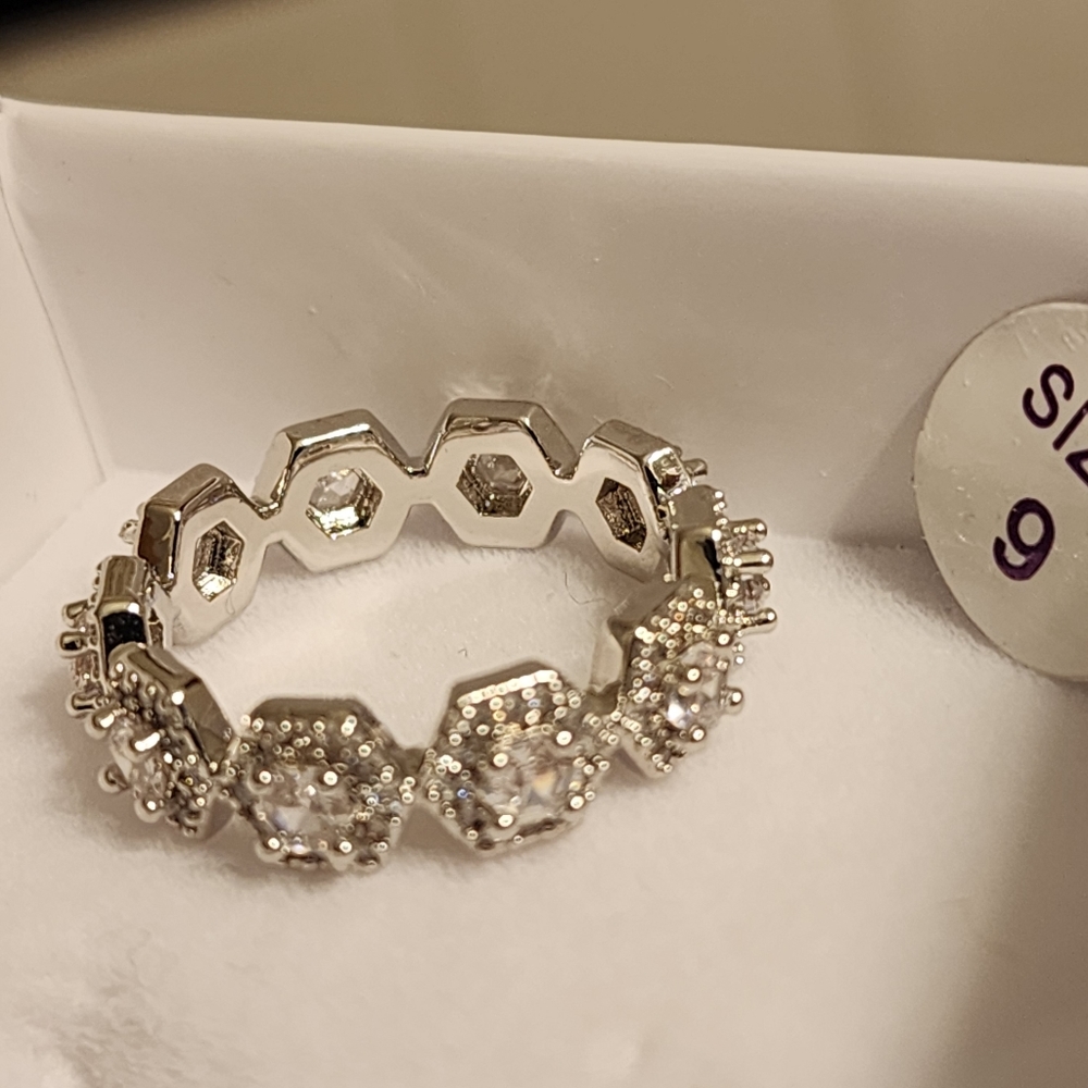 DIAMOND CUBIC ZIRCONIA Ring Bomb Party  RBP6670